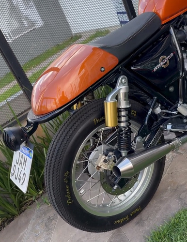 Capa Assento Duplo Momonoposto Royal Enfield Interceptor 650