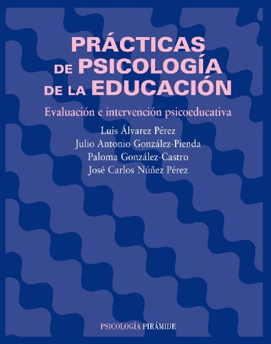 Libro Prácticas De Psicología De La Educación De  Álvarez Pé