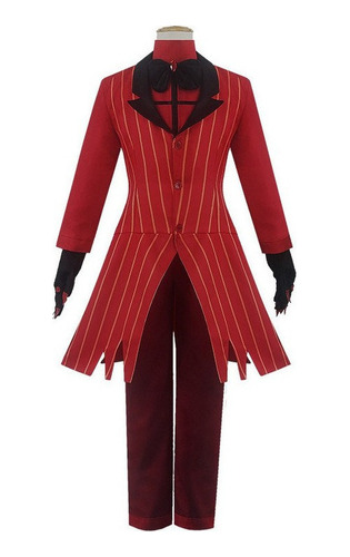 Disfraz Cosplay Alastor De Hazbin Hotel Halloween Adultos1