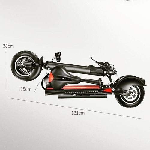 Patinete Moto Scooter Elétrico Bateria Removível 12ah 60v