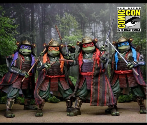 Sdcc 2023 Neca Teenage Mutant Ninja Turtle 3 Samurai Figura