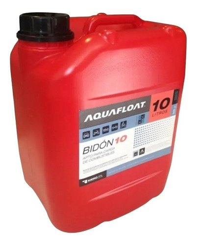 Bidon Aquafloat 10 Litros Combustibles Nafta Gasoil Nautico