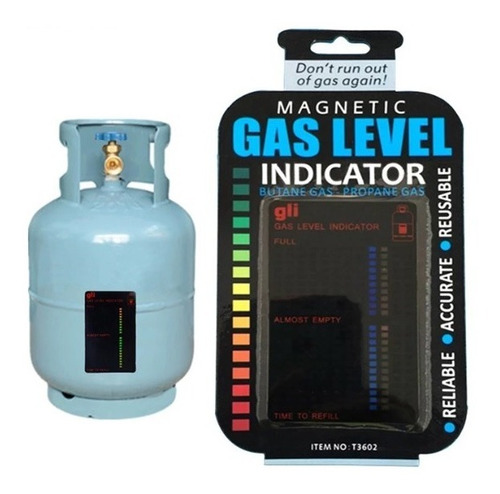 Indicador Nivel Cilindro De Gas Magnetico Reutilizable