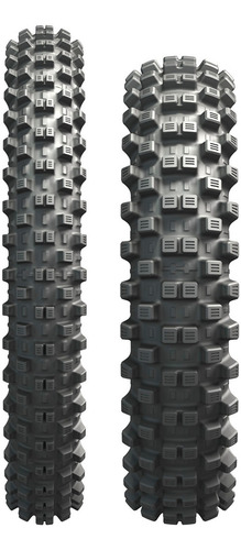 Par Pneu 80/100-21 + 110/100-18 Tracker Michelin Off Road
