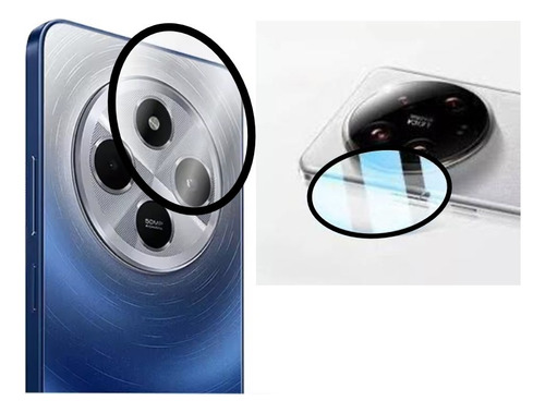 Película Para Proteção Câmera 3d Vidro Para Xiaomi Poco C75