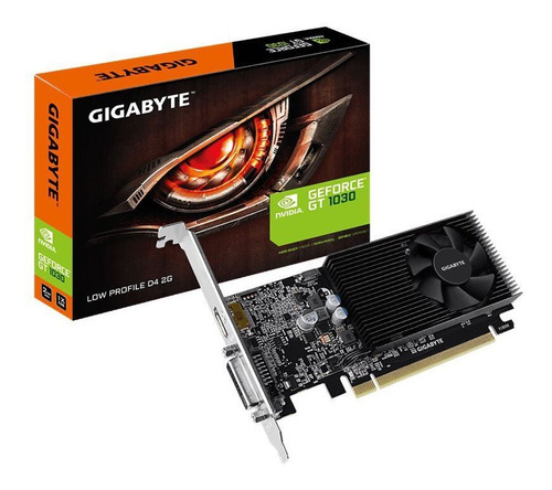 Tarjeta De Video Gigabyte Gt 1030 Low Profile 2gb Tranza