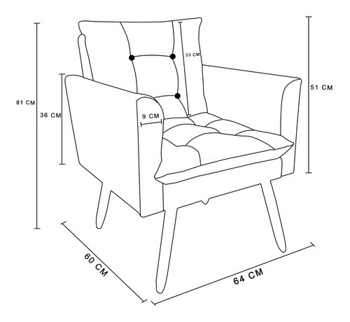 Juego de 2 sillones Olivia Suede Brown con patas traseras - Pallazio