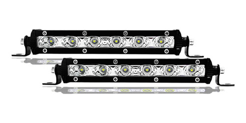 Neblinero Barra Led Slim 18w Blanco Auto/camioneta/moto