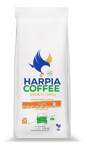 Café Orgânico Especial Harpia Coffee Torrado Em Grãos 1 Kg