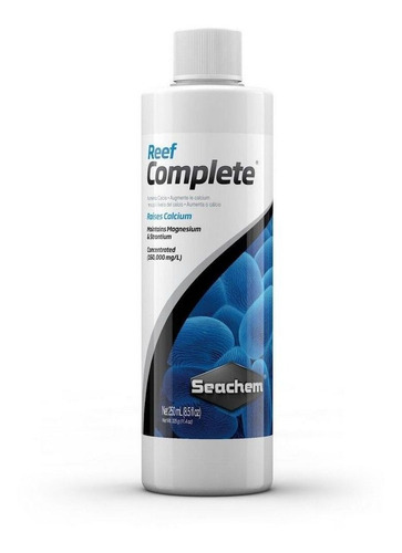 Seachem Reef Complete 250ml - Para Aquários Marinhos Full