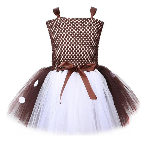 Vestido Dance Deer Tutú Para Niños, Vestido De Princesa De T