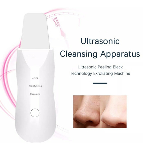 Dispositivo Limpiador Facial Ultra Sónico 3 En 1 Recargable