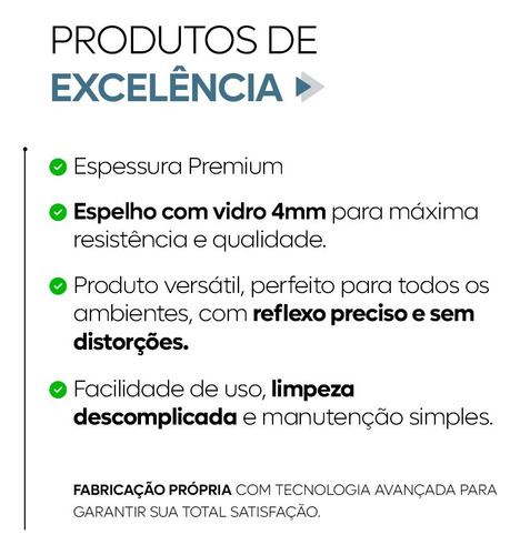 Espelho Quadrado Lapidado Sem Led 70x70cm+ Kit De Instalação