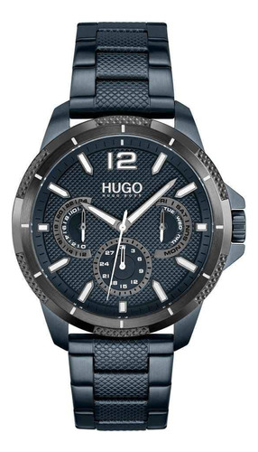 Hugo Sport - Reloj Casual Multifuncion De Acero Inoxidable Y