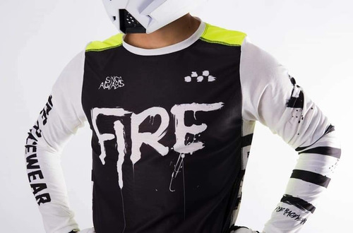 Imagen 4 de 10 de Conjunto Mx Motocross Fire Alpha-all Motors Online-