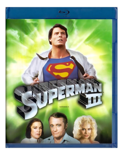 Superman 3 Tres Christopher Reeve 1983 Pelicula Blu-ray