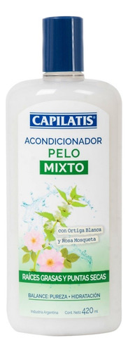 Kit Shampoo + Enjuague Pelo Mixto X 420ml Capilatis Ortiga