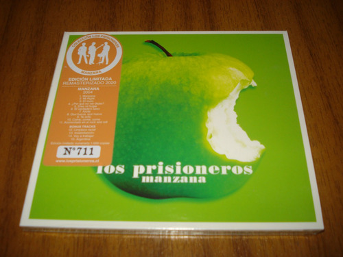 Cd Los Prisioneros / Manzana (nuevo Y Sellado) Numerado