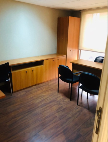 Oficina Amoblada En Arriendo 2 Privados-1baño-las Condes-