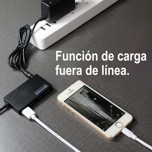 Conector MĂșltiple Usb 3.0 De 4 Puertos Gomita Dn208