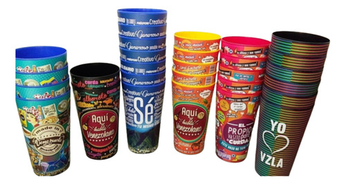 Imagen 2 de 4 de Souvenirs Venezuela Vasos Recuerdos