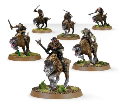 The Lord Of The Rings Warg Riders