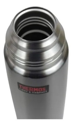 Botella termo gris Thermos Cairo de 1 litro