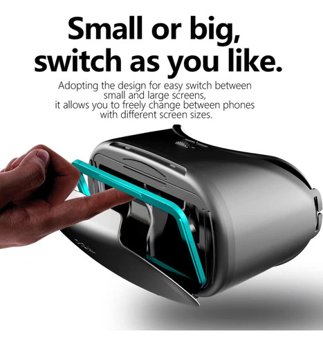 Vr Glasses, 3d Virtual Reality Headset Compatible With I
