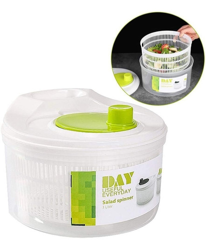 Centrifugadora Escurridor Para Ensaladas Y Verduras