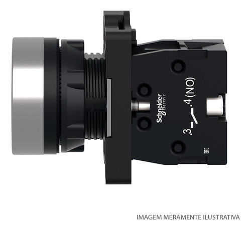Botão De Impulsão 22mm 1na Xa2ea (cores) Schneider