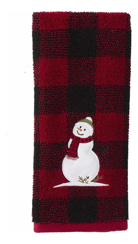 Juego De Toallas De Mano Diseño Muñeco De Nieve Navidad
