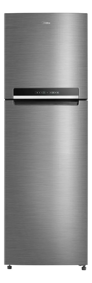 Geladeira Frost Free Duplex 425l Inverter Inox Midea  Bivolt Inox