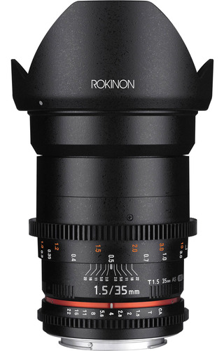 Rokinon 35mm T1.5 Cine Ds Lente Para Nikon F Mount