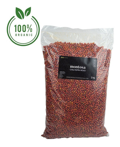 Chile Chiltepín Silvestre Rojo 1kg | Montosa