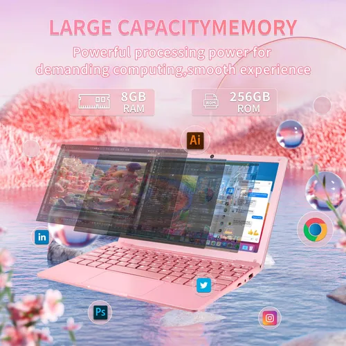 Svikou [win11 Pro/office 2019 Mini Laptop Celeron N4020 De 1