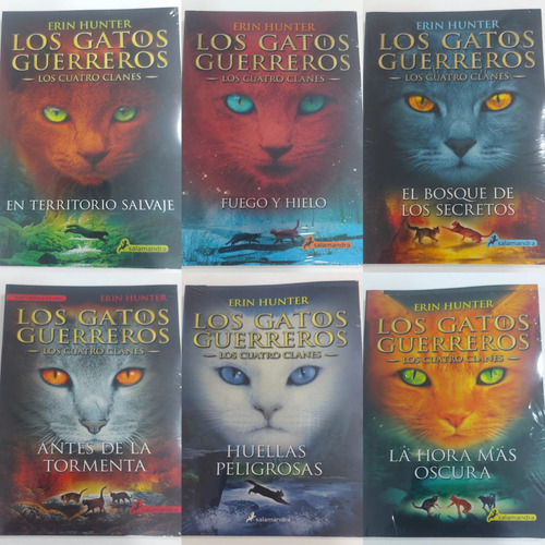 Libros Saga Los Gatos Guerreros