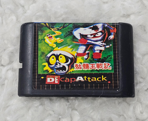Sega Mega Drive Jogo Paralelo - Decap Attack