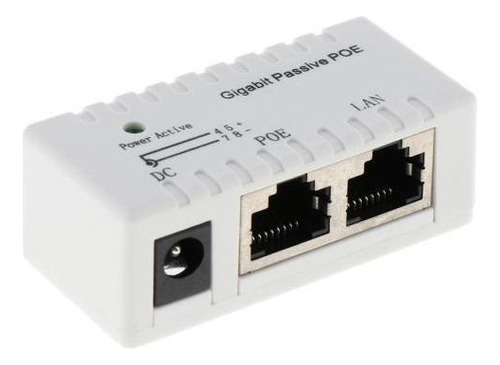 6x Inyector Poe Pasivo Power Over Ethernet - Datos A Poe -