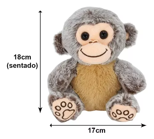 Kit 4 Bichinhos de Pelúcia 18cm COELHO - Meu Pet - Estilo e Conforto