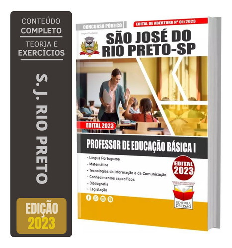 Apostila São José Do Rio Preto Sp - Professor Peb 1
