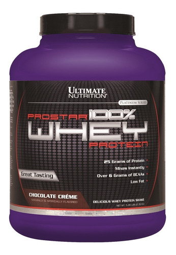 Imagen 1 de 3 de Ultimate Nutrition - Prostar 100% Whey Protein 5 Lb.