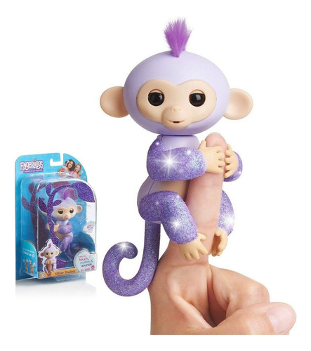 Fingerlings Monkeys Original Monito Únicos Brillante! El Rey