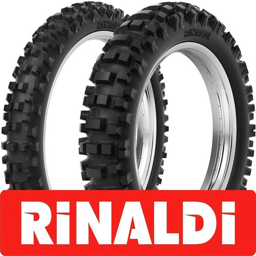 Imagen 6 de 9 de Cubierta Moto 90 100 16 Rmx35 Rinaldi Cross Tacos Premium