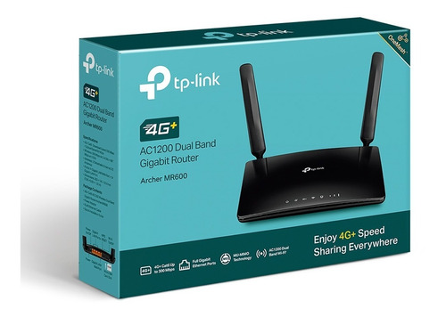 Imagen 7 de 10 de Router Inalambrico Wifi 4g Tp Link Archer Mr600 Dual Band Gb