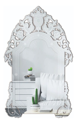 Espelho Decorativo Parede Sala Estar Jantar Hall 60x90 3885