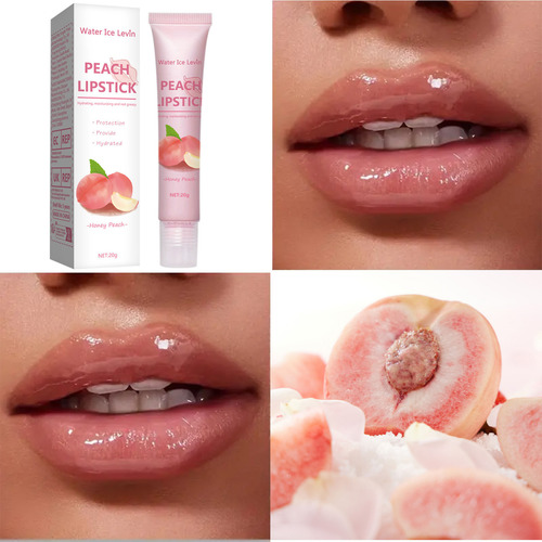 Bálsamo Hidratante Para Brillo De Labios Peach Lipgloss Que