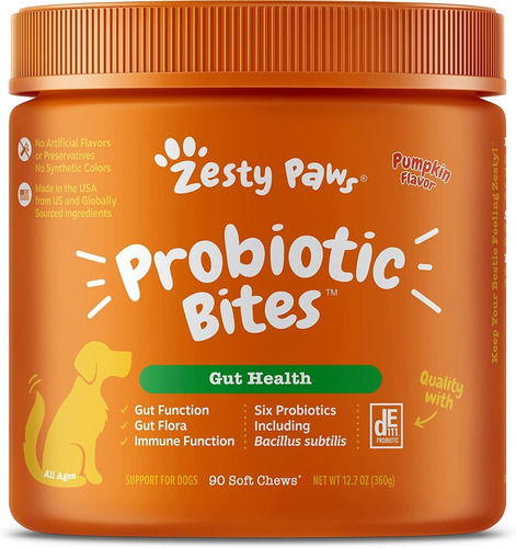 Zestypaws Probiótic Bites Probióticos Para Perros 