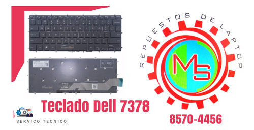 Teclado Dell 7378