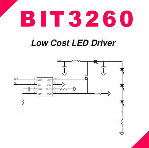 Bit3260 Bit 3260 Sop8 Led Driver