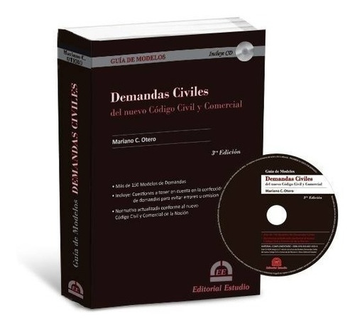 Modelos De Demandas Civiles - Otero. 3er Edición + Cd 
